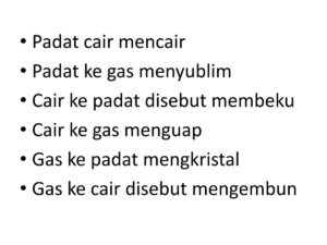 Sifat Zat Cair, Gas, dan Padat