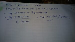 Uang Agis Bulan Lalu Lebih Kecil Rp 77.425 dari Ira