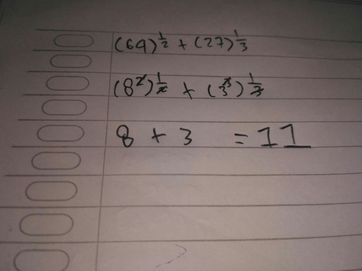 Hitung (81)³⁄⁴ + (36)¹⁄₂ - (64)²⁄₃