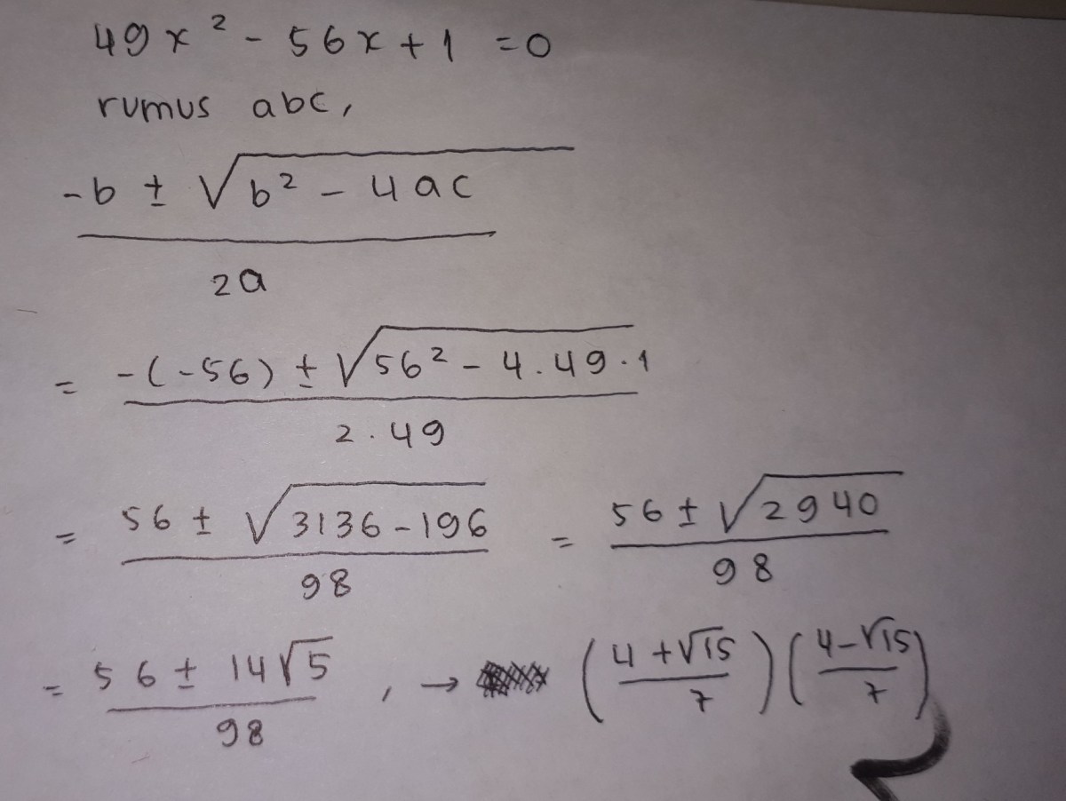 Himpunan Penyelesaian Persamaan Kuadrat (x+2)^2 = 25