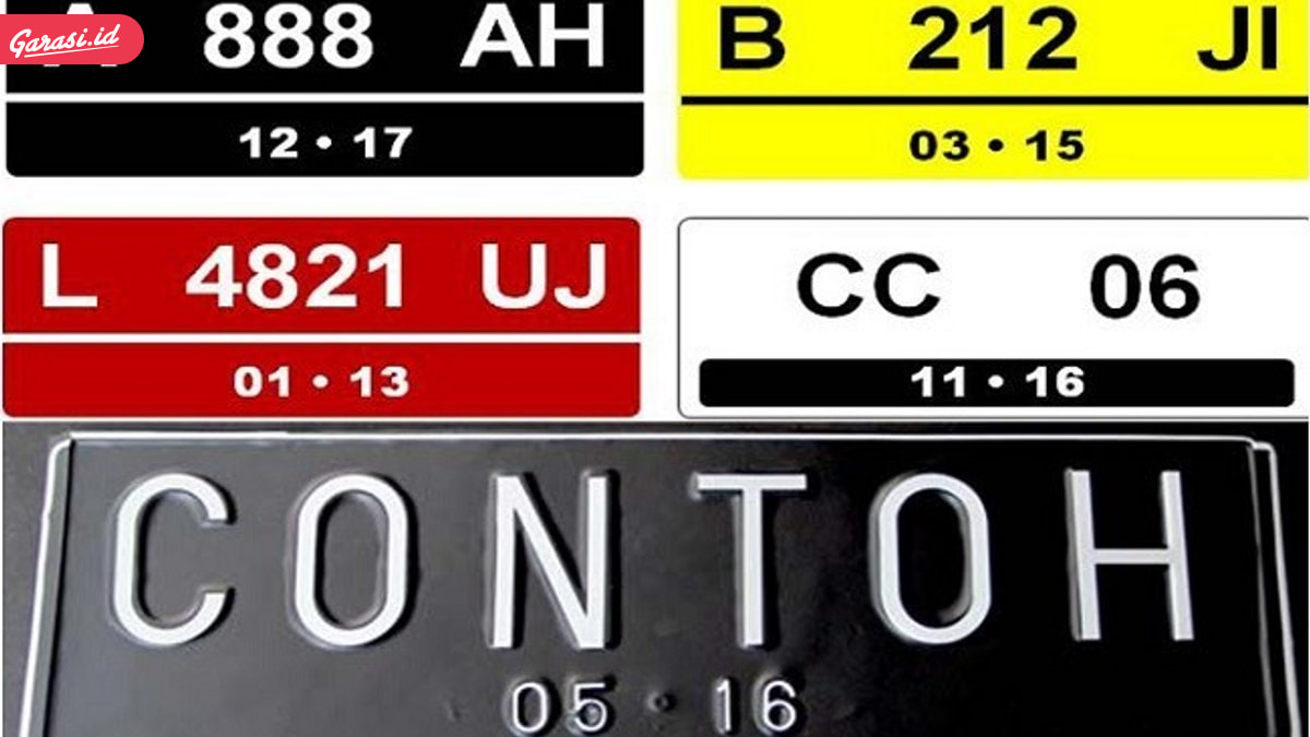 Jumlah Kombinasi Nomor Kendaraan Jakarta 4 Angka 2 Huruf dengan Awalan 6