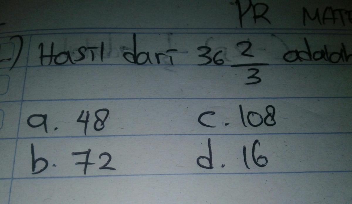 Hasil dari 3 + 2 x 5^2 adalah