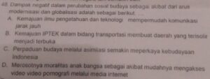 Dampak Positif Modernisasi dan Globalisasi pada Perubahan Sosial Budaya