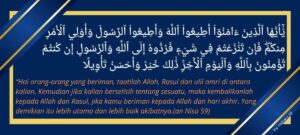 Isi dan Penerapan Surah An‑Nisa Ayat 59