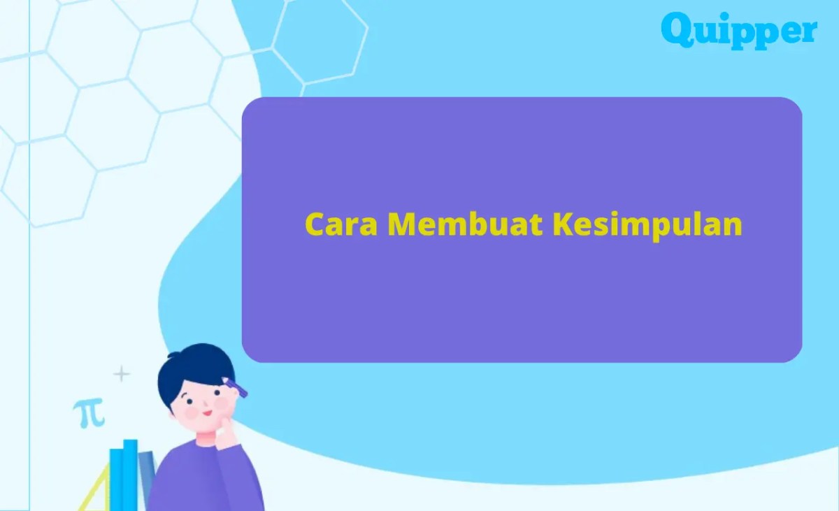 Tujuan Kesimpulan dan 5 Unsur Minimal