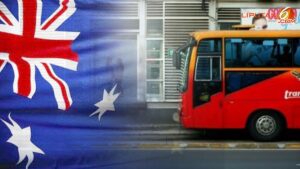 Kendaraan Umum yang Melewati Kedutaan Besar Australia