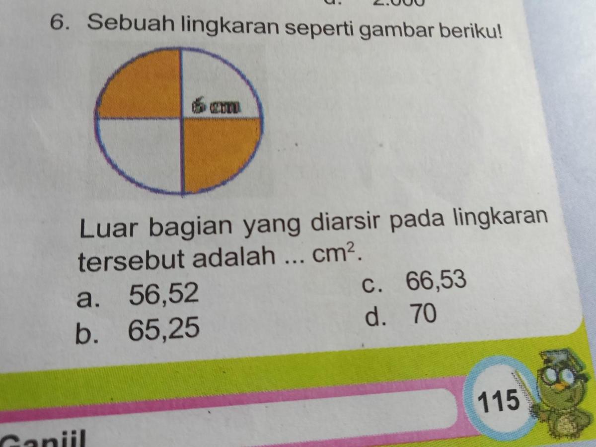 Yang Dikerjakan dan Dilingkari