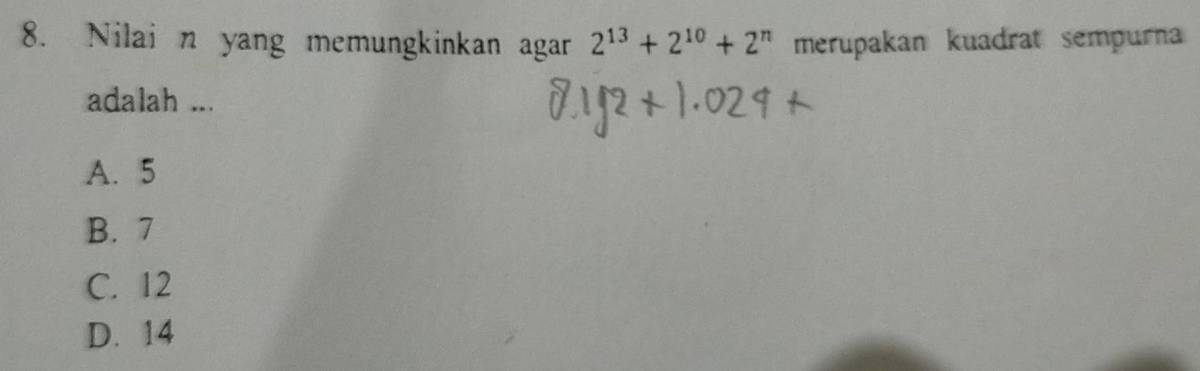 C(n+1, n‑1) = 28, nilai n