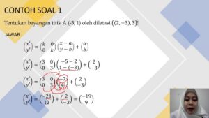 Contoh Soal dan Penjelasan Jawaban Dilatasi Vertikal