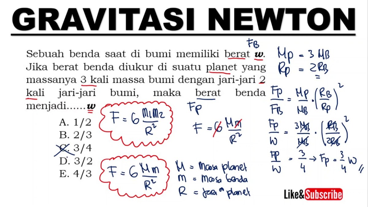 Alasan dan Contoh Gaya Gravitasi serta Listrik pada Benda Sehari-hari