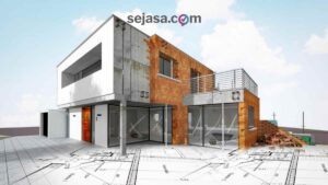 Hitung Luas dan Biaya Renovasi Galeri Seni Berbentuk Belah Ketupat