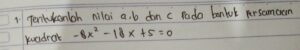 Tentukan nilai m agar persamaan kuadrat mx^2 + (m - 5)x - 20 = 0 mempunyai akar-akar a. saling berlawanan, b saling berbalikan.