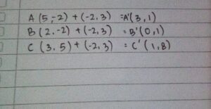 Bayangan Persegi Panjang ABCD untuk Skala 3 dan -2