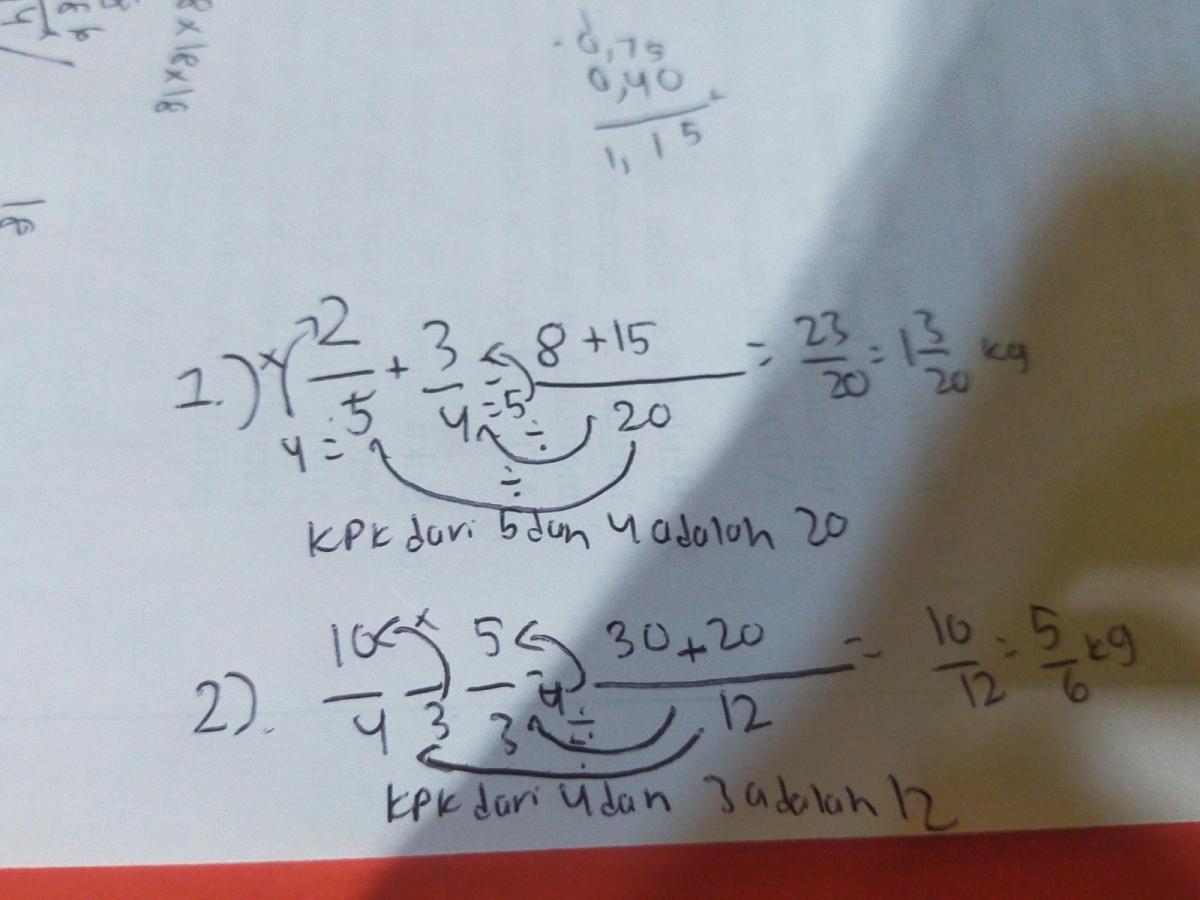 Tolong nomor 3 dan 4