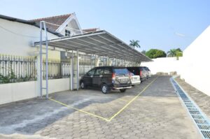Hitung Jumlah Motor Parkir dari Perbandingan Sedan dan Box