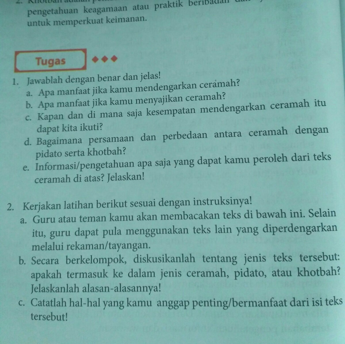 Perbedaan Ceramah dan Khotbah