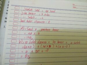 Cara Pengerjaan dan Jawaban Soal yang Tidak Valid