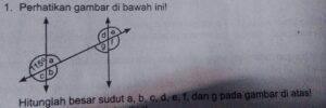 Hitung Besar Sudut B, D, dan E Jika A = 65° dan C = 50°