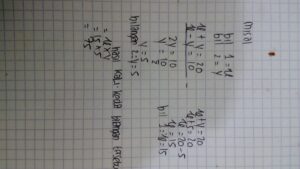 Menentukan Dua Bilangan dengan Jumlah 72 dan Selisih 12