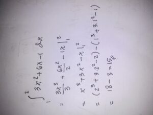Hasil Integral (X+2)/(x‑3)