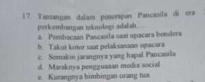 Penerapan Pancasila dalam Era Informasi