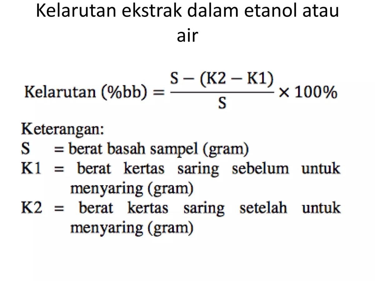 Hitung Hasil Teoritis Ekstraksi Fosfat Organik