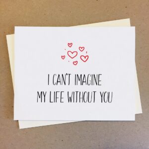 Arti kata I can’t imagine life without you