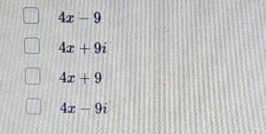 Faktor 16x² - 81y²