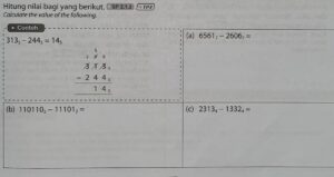 Nilai (2‑1/2)(3‑1/3)(4‑1/4)(5‑1/5)