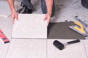 Biaya Pemasangan Keramik pada Penampungan Air Berbentuk Balok