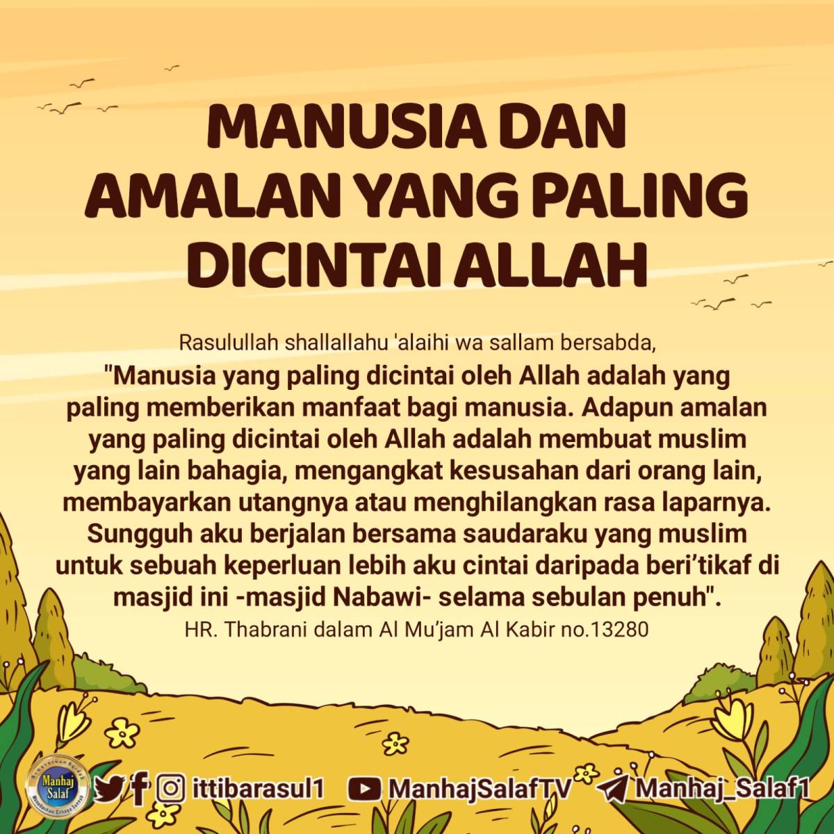 Tiga Cara Allah Merawat Manusia