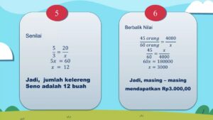 Menghitung Jumlah Kelereng Dani dari Total 60 dan Perbandingan 4:2