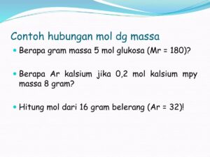 Massa Molar Kalsium dari 200,156 g (5 mol)