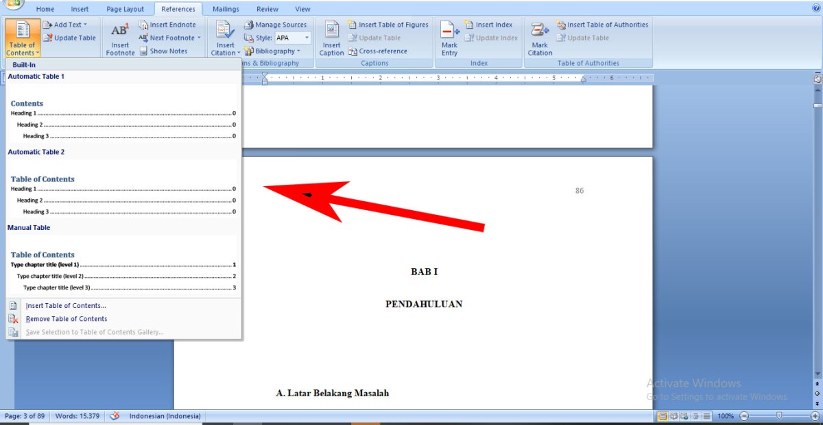 Nomor 38: Isi sesuai perintah