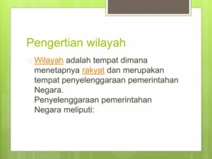 Pengertian Wilayah NKRI