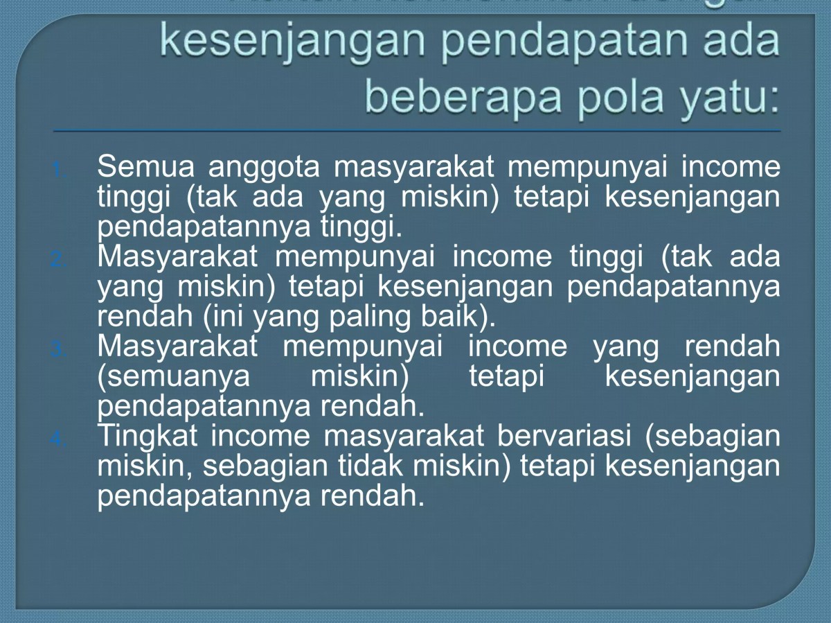 Ciri negara dengan pendapatan rendah dan kesulitan pemenuhan kebutuhan
