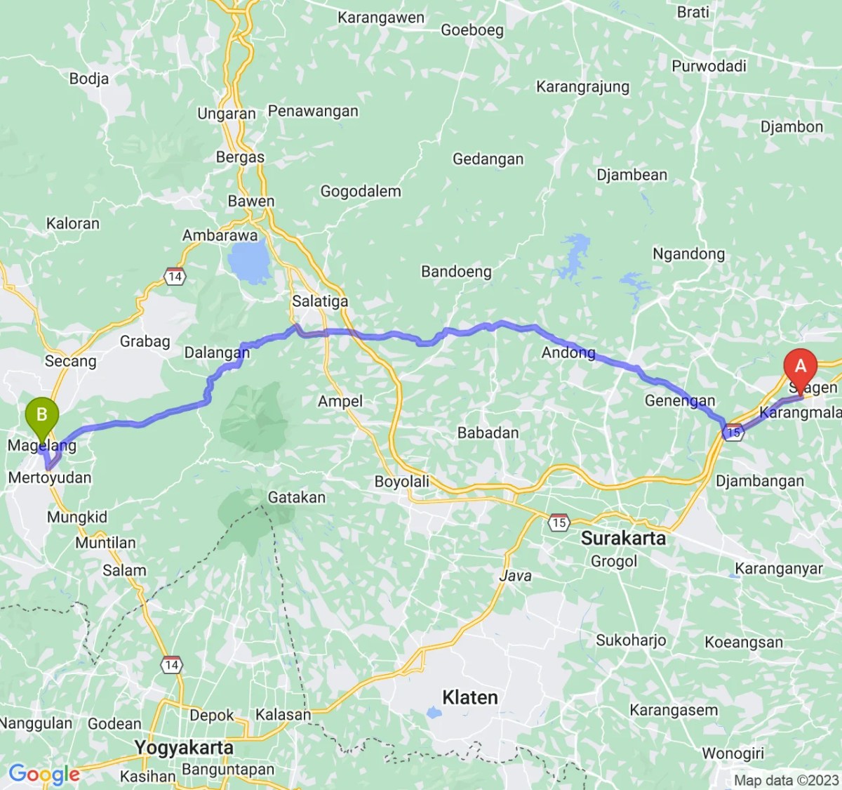 Ali Menyusul Tono di Rute Magelang‑Semarang Jam Berapa