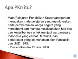 Perkembangan Pendidikan Kewarganegaraan di Indonesia