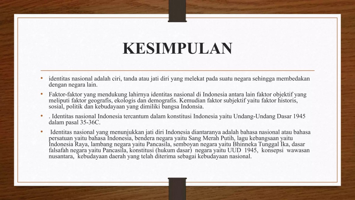 Perbandingan Identitas Nasional dengan Negara Lain: Geografi, Ekologi, Demografi, Sejarah, Kebudayaan, Watak