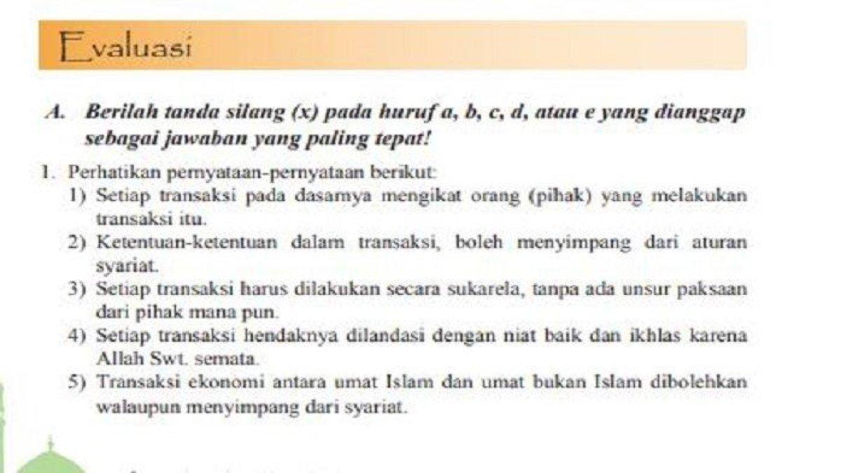 3 contoh jual beli yang dianggap batil