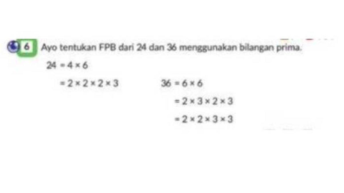 FPB 24, 36, dan 40: Pilihan Jawaban