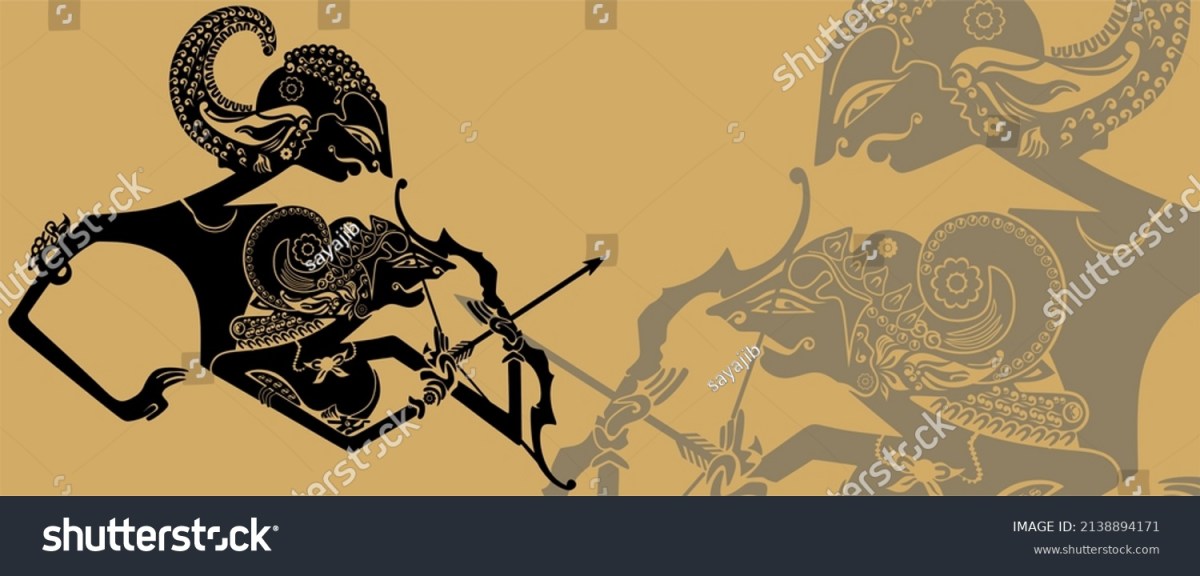 Tulisan Jawa Arjuna dan Srikandi