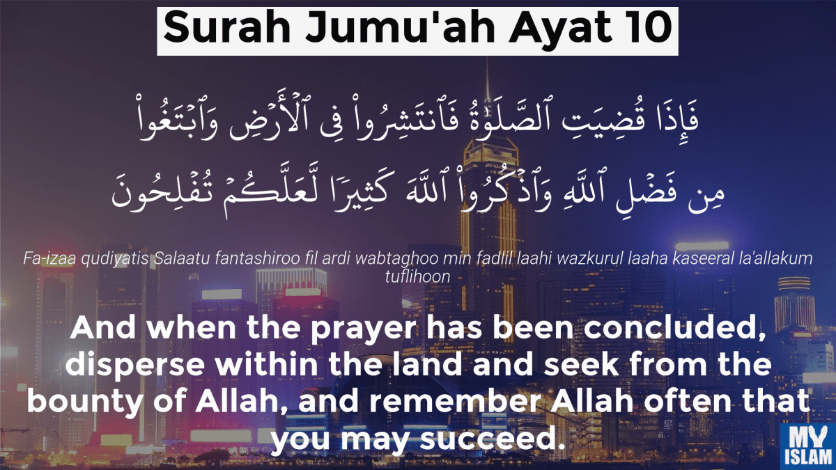Arti Ayat 9‑10 Surat Al‑Jumu’ah