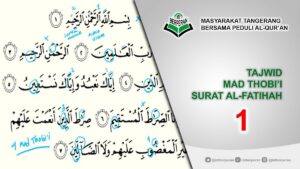 Surah Al‑Fatihah Beserta Tajwidnya