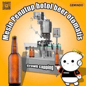 Kecepatan Mesin Penutup Botol dalam 2 Menit